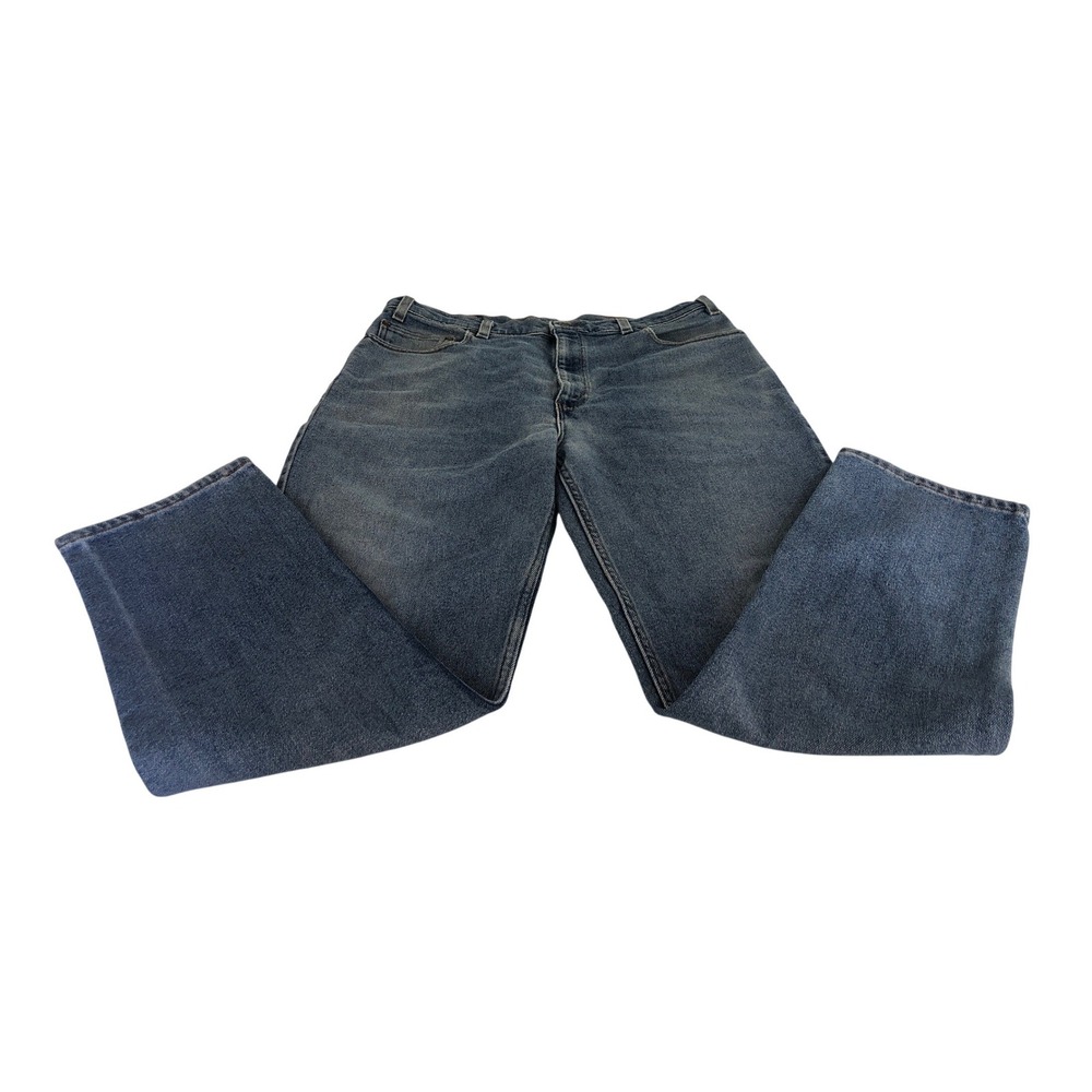 Levi's 540 Flex Relaxed Fit Jeans Men's W38 L30 Blue Denim Straight Leg